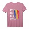 Es Ist In Meiner DNA Rumänien Genetik Rumäne Fingerabdruck T-Shirt - Stolz auf rumänische Wurzeln & Kultur