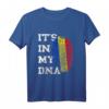 Es Ist In Meiner DNA Rumänien Genetik Rumäne Fingerabdruck T-Shirt - Stolz auf rumänische Wurzeln & Kultur