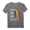 Es Ist In Meiner DNA Rumänien Genetik Rumäne Fingerabdruck T-Shirt - Stolz auf rumänische Wurzeln & Kultur