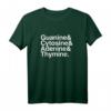 Guanin Cytosin Adenin Thynin DNA Nukleotide Genetiker T-Shirt – Wissenschaftliches Design als Geschenk für DNA- und Genetik-Experten