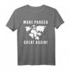 Make Pangea Great Again Pangäa Superkontinent Lustig T-Shirt – Originelles Geologen- und Erdgeschichte-Geschenk