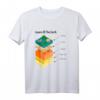 Schichten der Erde blauer Planet Innerer Kern Umwelt Motiv T-Shirt - Perfektes Geschenk für Geologen, Wissenschaftler und Umweltbewusste