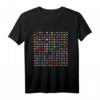 Welt Flaggen T-Shirt mit 210 Flaggen – Cooles Travel Geographie Shirt für Kids, Studenten und Reisefans