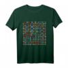 Welt Flaggen T-Shirt mit 210 Flaggen – Cooles Travel Geographie Shirt für Kids, Studenten und Reisefans
