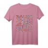 Welt Flaggen T-Shirt mit 210 Flaggen – Cooles Travel Geographie Shirt für Kids, Studenten und Reisefans