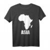 Premium Afrika & Asien Funny T-Shirts – Humorvolles Geographie Shirt für Studenten & Lehrer, Perfektes Geschenk
