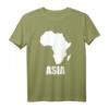 Premium Afrika & Asien Funny T-Shirts – Humorvolles Geographie Shirt für Studenten & Lehrer, Perfektes Geschenk