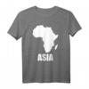 Premium Afrika & Asien Funny T-Shirts – Humorvolles Geographie Shirt für Studenten & Lehrer, Perfektes Geschenk