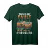 Lustiges Geologen-T-Shirt 'This Is My Fault' – Perfektes Geschenk für Rock- und Erdbeben-Fans