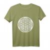 Lebensblume Flower Of Life T-Shirt – Spirituelles Symbol für Meditation, Energie & Liebe für Esoteriker, Yogis & Geistliche