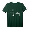 Katze Gleichungssystem T-Shirt – Lustiger Mathe Spruch für Kinder, Männer & Frauen zum Geburtstag oder Weihnachten