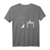 Katze Gleichungssystem T-Shirt – Lustiger Mathe Spruch für Kinder, Männer & Frauen zum Geburtstag oder Weihnachten