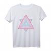 Heilige Geometrie T-Shirt mit Vaporwave-Design – Perfektes Geschenk für Esoterik- und Kunstliebhaber, klassisch geschnitten