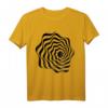 Geometrie Form Verwirrung Hypnose Optische Illusion Kreis T-Shirt – Faszinierende Geschenkidee für Hypnose- und Psychologie-Enthusiasten