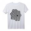 Geometrie Form Verwirrung Hypnose Optische Illusion Kreis T-Shirt – Faszinierende Geschenkidee für Hypnose- und Psychologie-Enthusiasten