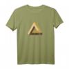 Unmögliches Dreieck Optische Täuschung Penrose T-Shirt – Geometrie, Kunst & Rätsel für Nerds, Lehrer & Geeks