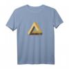 Unmögliches Dreieck Optische Täuschung Penrose T-Shirt – Geometrie, Kunst & Rätsel für Nerds, Lehrer & Geeks