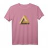Unmögliches Dreieck Optische Täuschung Penrose T-Shirt – Geometrie, Kunst & Rätsel für Nerds, Lehrer & Geeks