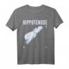 Mathematik Hippotenuse T-Shirt mit Satz des Pythagoras – Lustiges Geometrie Design für Lehrer, Studenten & Nerds
