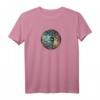 Blume des Lebens mit Erde - Spirituelles Geometrie Yoga Meditation T-Shirt, ideales Geschenk für Freunde, Familie, Buddhisten & Naturschützer