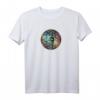 Blume des Lebens mit Erde - Spirituelles Geometrie Yoga Meditation T-Shirt, ideales Geschenk für Freunde, Familie, Buddhisten & Naturschützer