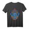 Ganesha Indien Sacred Geometry T-Shirt - Spirituelle Geometrie, Hinduismus & Esoterik Motiv, Perfektes Geschenk für Fans von Indien und Spiritualität
