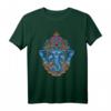 Ganesha Indien Sacred Geometry T-Shirt - Spirituelle Geometrie, Hinduismus & Esoterik Motiv, Perfektes Geschenk für Fans von Indien und Spiritualität
