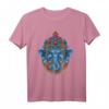 Ganesha Indien Sacred Geometry T-Shirt - Spirituelle Geometrie, Hinduismus & Esoterik Motiv, Perfektes Geschenk für Fans von Indien und Spiritualität