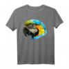 Papagei Ara Polygon - Geometrisches Low Poly Tier T-Shirt, buntes Vogelmotiv als Geschenk für Tier- und Kunstliebhaber