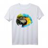 Papagei Ara Polygon - Geometrisches Low Poly Tier T-Shirt, buntes Vogelmotiv als Geschenk für Tier- und Kunstliebhaber