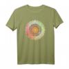 Heilige Geometrie Blume des Lebens Vintage Mandala T-Shirt – Spirituelles Geschenk für Freunde und besondere Anlässe