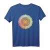Heilige Geometrie Blume des Lebens Vintage Mandala T-Shirt – Spirituelles Geschenk für Freunde und besondere Anlässe
