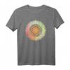 Heilige Geometrie Blume des Lebens Vintage Mandala T-Shirt – Spirituelles Geschenk für Freunde und besondere Anlässe