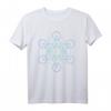Indigo Metatron's Cube Heilige Geometrie T-Shirt - Spirituelles Symbol für Yoga, Meditation & Erleuchtung, Perfektes Geschenk für Lichtarbeiter