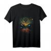 Sacred Geometrie Meditation Spirituelles Yoga Psychedelic T-Shirt – Perfektes Geschenk für Yogis, Zen-Buddhisten & Psy-Trance Fans