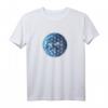 Blume des Lebens mit Erde – Heilige Geometrie Yoga-T-Shirt, Spirituelles Design & Umweltschutz Geschenk für Frauen, Männer & Kinder