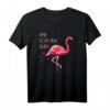 Pinker Polygon Geometrie Flamingo T-Shirt - Stylisches Sommerdesign, ideales Geschenk für Frauen und Mädchen zum Geburtstag oder Weihnachten