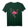 Pinker Polygon Geometrie Flamingo T-Shirt - Stylisches Sommerdesign, ideales Geschenk für Frauen und Mädchen zum Geburtstag oder Weihnachten