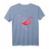 Pinker Polygon Geometrie Flamingo T-Shirt - Stylisches Sommerdesign, ideales Geschenk für Frauen und Mädchen zum Geburtstag oder Weihnachten