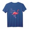 Pinker Polygon Geometrie Flamingo T-Shirt - Stylisches Sommerdesign, ideales Geschenk für Frauen und Mädchen zum Geburtstag oder Weihnachten