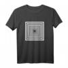 Optische Illusion Pyramide Geometrie T-Shirt – Perfektes Geschenk für Freunde, Familie, Mathe- und Rätsel-Fans zu Vatertag, Muttertag, Geburtstag oder Weihnachten