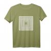 Optische Illusion Pyramide Geometrie T-Shirt – Perfektes Geschenk für Freunde, Familie, Mathe- und Rätsel-Fans zu Vatertag, Muttertag, Geburtstag oder Weihnachten