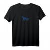 Wolf Bauhaus-Stil Geometrie Tier T-Shirt - Abstrakte moderne Kunst für Tier- und Kunstliebhaber