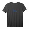 Wolf Bauhaus-Stil Geometrie Tier T-Shirt - Abstrakte moderne Kunst für Tier- und Kunstliebhaber