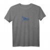 Wolf Bauhaus-Stil Geometrie Tier T-Shirt - Abstrakte moderne Kunst für Tier- und Kunstliebhaber