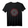 Blume des Lebens T-Shirt Österreich Rot Weiß Rot – Esoterisches Geschenk für Weihnachten, Geburtstag & Jubiläum
