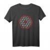 Blume des Lebens T-Shirt Österreich Rot Weiß Rot – Esoterisches Geschenk für Weihnachten, Geburtstag & Jubiläum