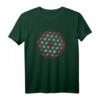 Blume des Lebens T-Shirt Österreich Rot Weiß Rot – Esoterisches Geschenk für Weihnachten, Geburtstag & Jubiläum