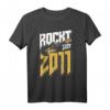 12. Geburtstag Rockt Seit 2011 Gitarre T-Shirt – Coole Geburtstagsparty für Kinder, Jungen & Mädchen, Metal Fans & Rockmusiker