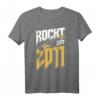 12. Geburtstag Rockt Seit 2011 Gitarre T-Shirt – Coole Geburtstagsparty für Kinder, Jungen & Mädchen, Metal Fans & Rockmusiker